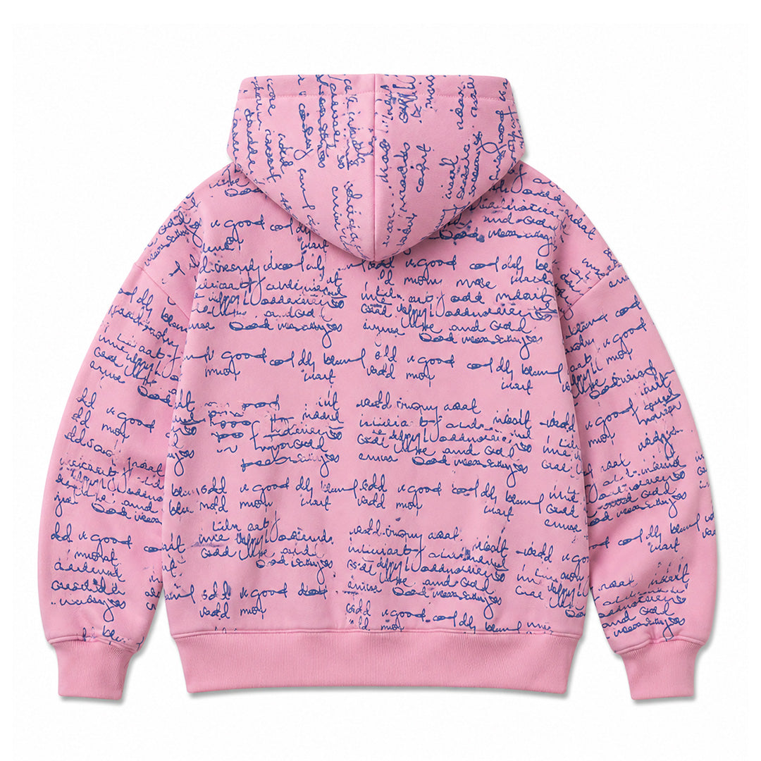Scribble Wave Hoodie