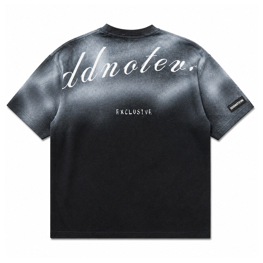 Odd Club Spray Black Tshirt