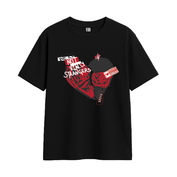 Strangers Tshirt - oversized t-shirt by Odd Not Even