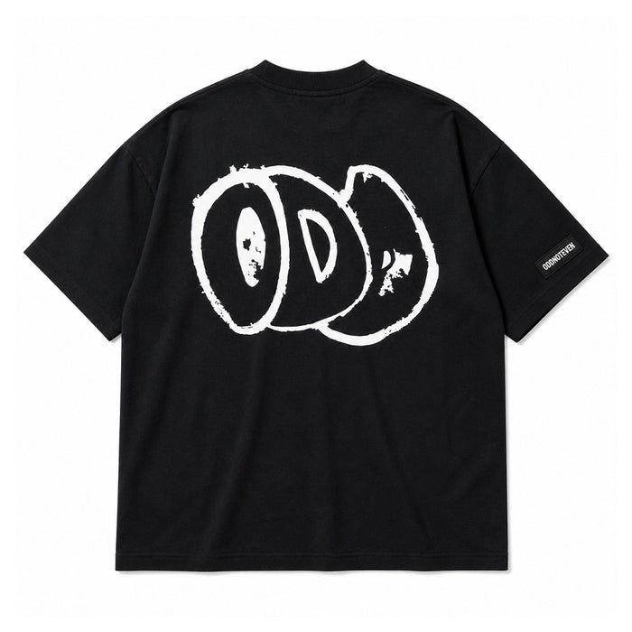 Odd Club Black Tshirt - Odd Club collection oversized t-shirt, Odd Not Even