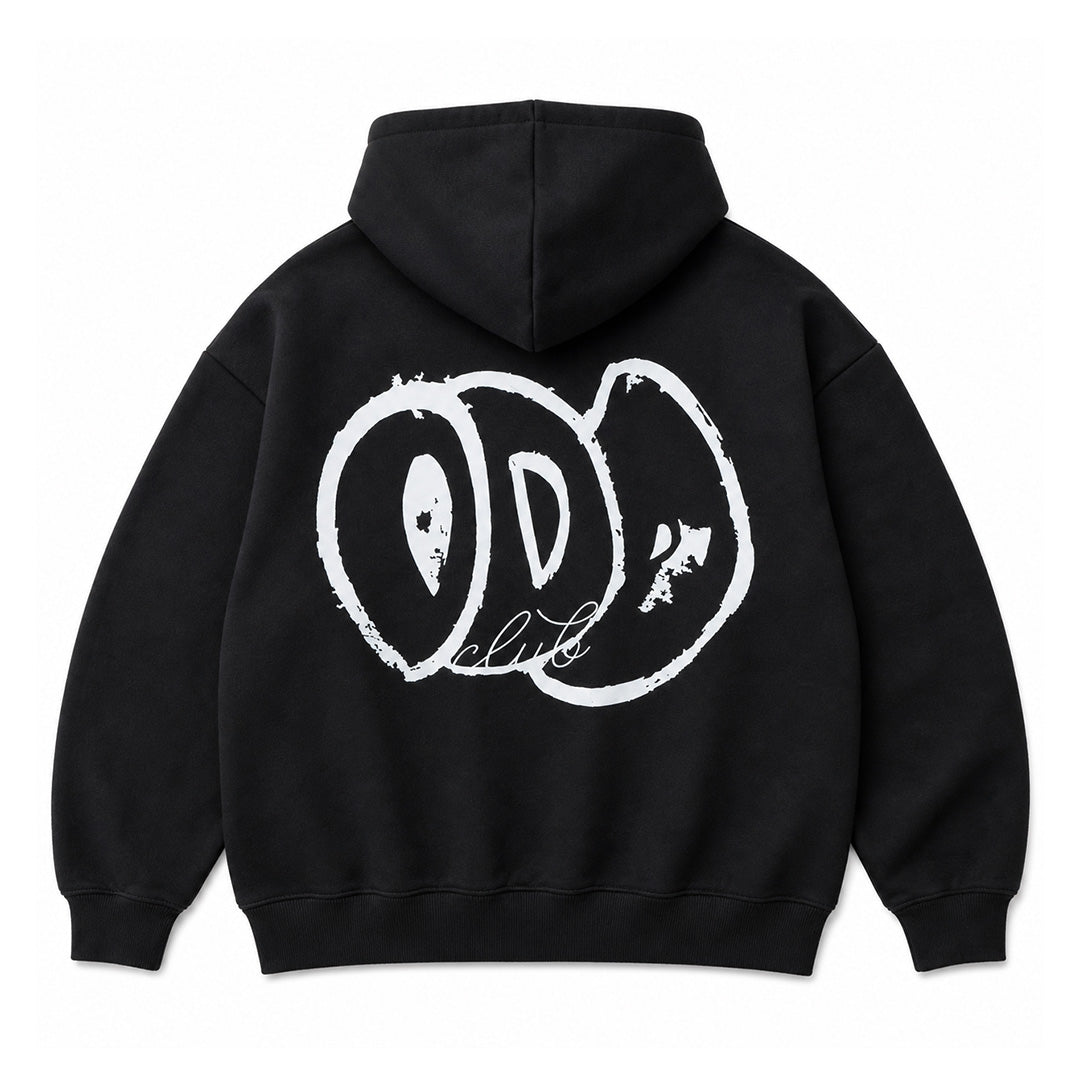 Odd Club Black Hoodie