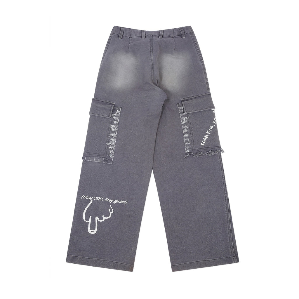 Stay Odd Stay Genius Cargo Pant