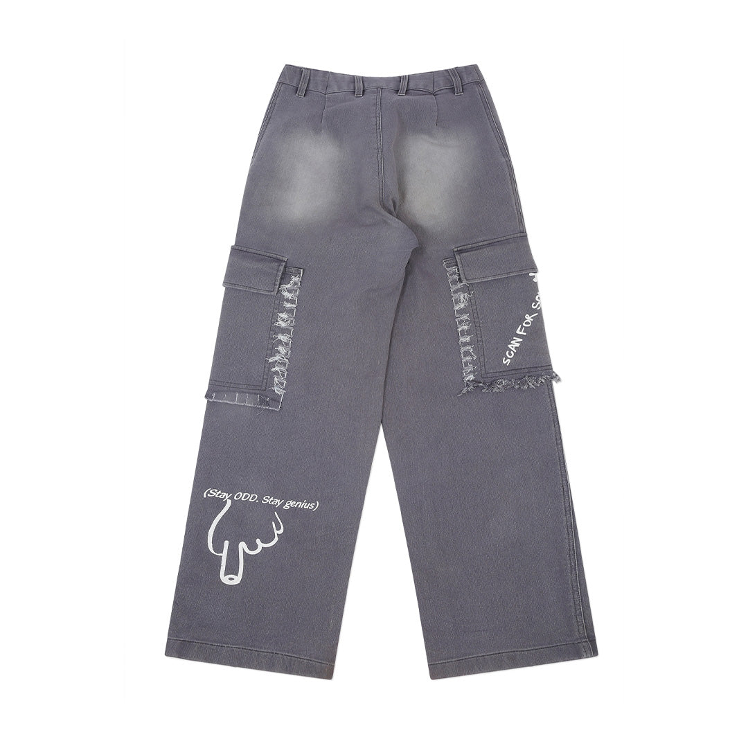 Stay Odd Stay Genius Cargo Pant
