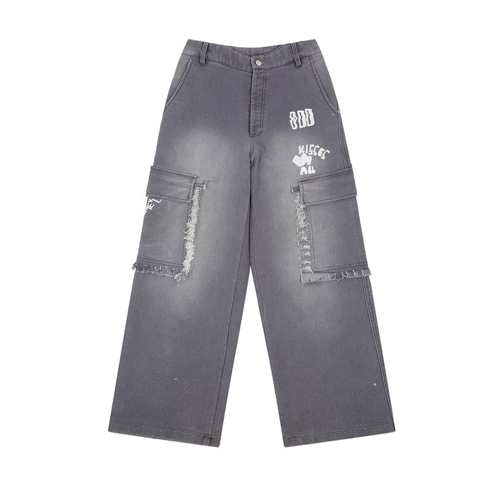 Stay Odd Stay Genius Cargo Pant - cargo pants by Odd Not Even