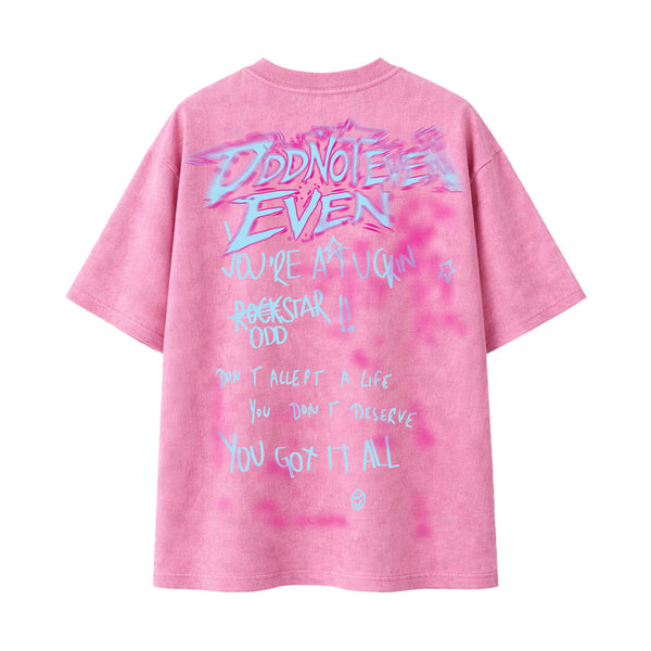 Pink Washed Tshirt