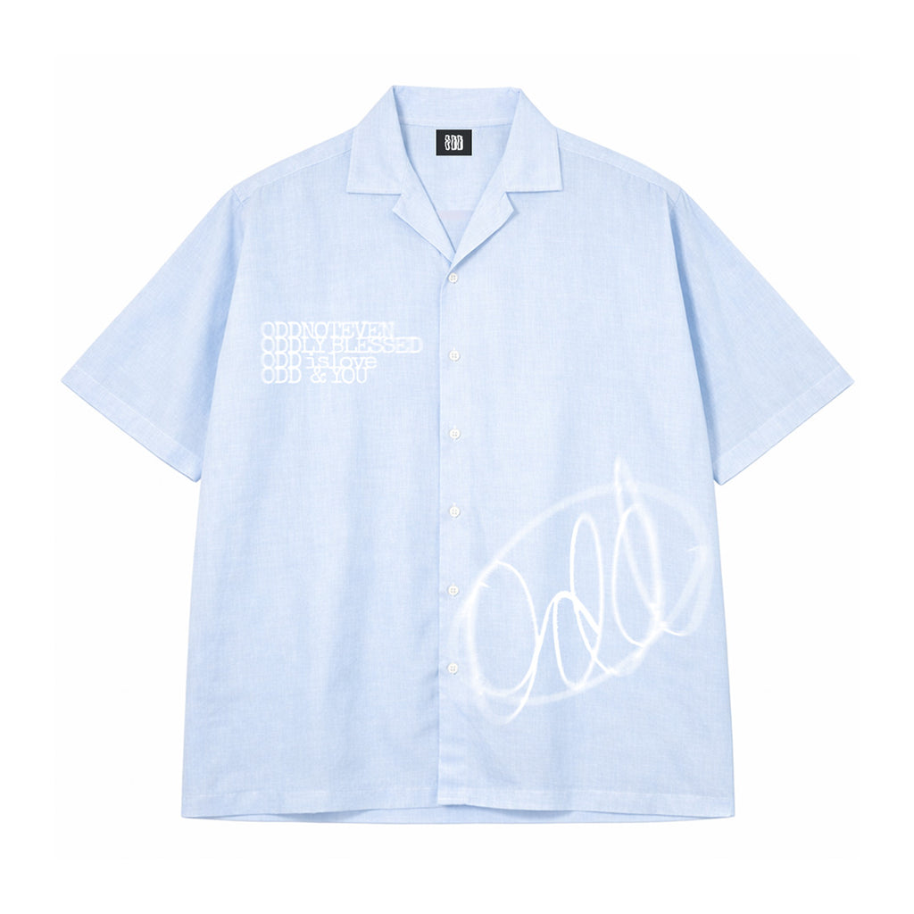 Odd Blue Linen Shirt