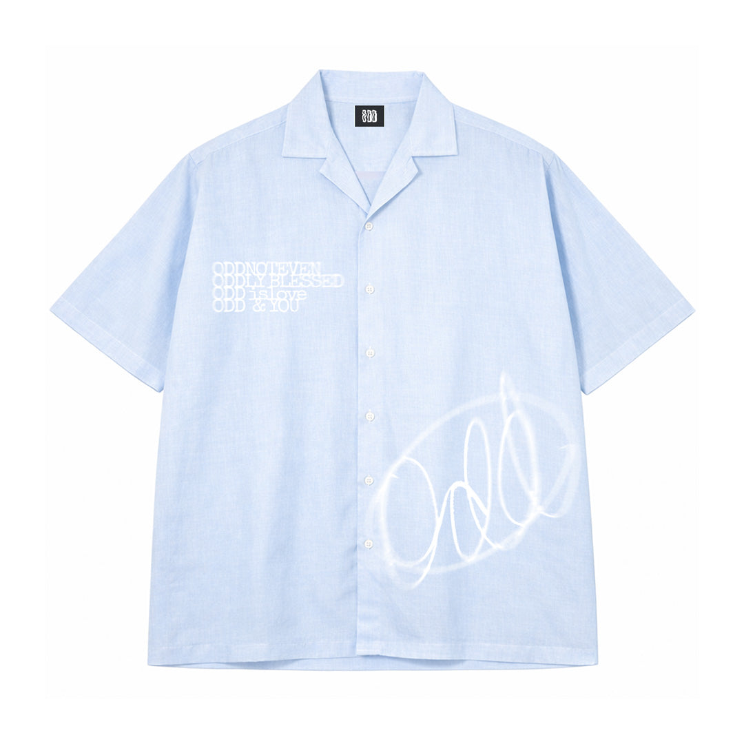 Odd Blue Linen Shirt