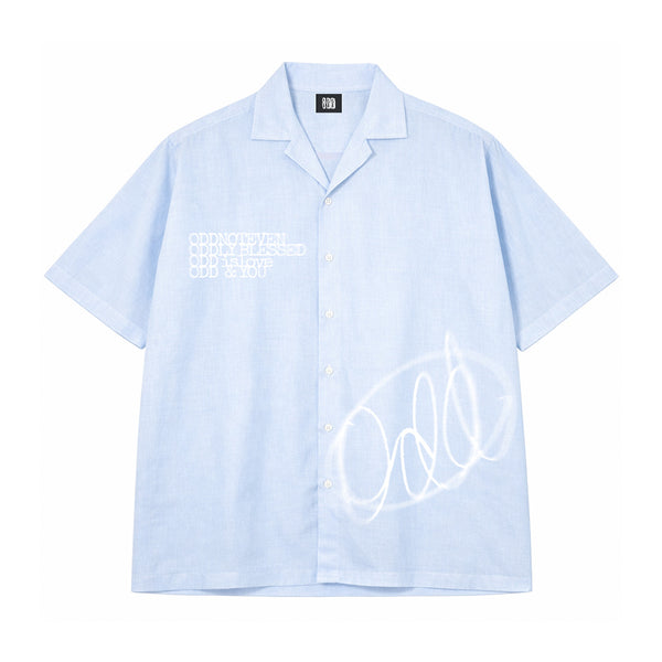 Odd Blue Linen Shirt