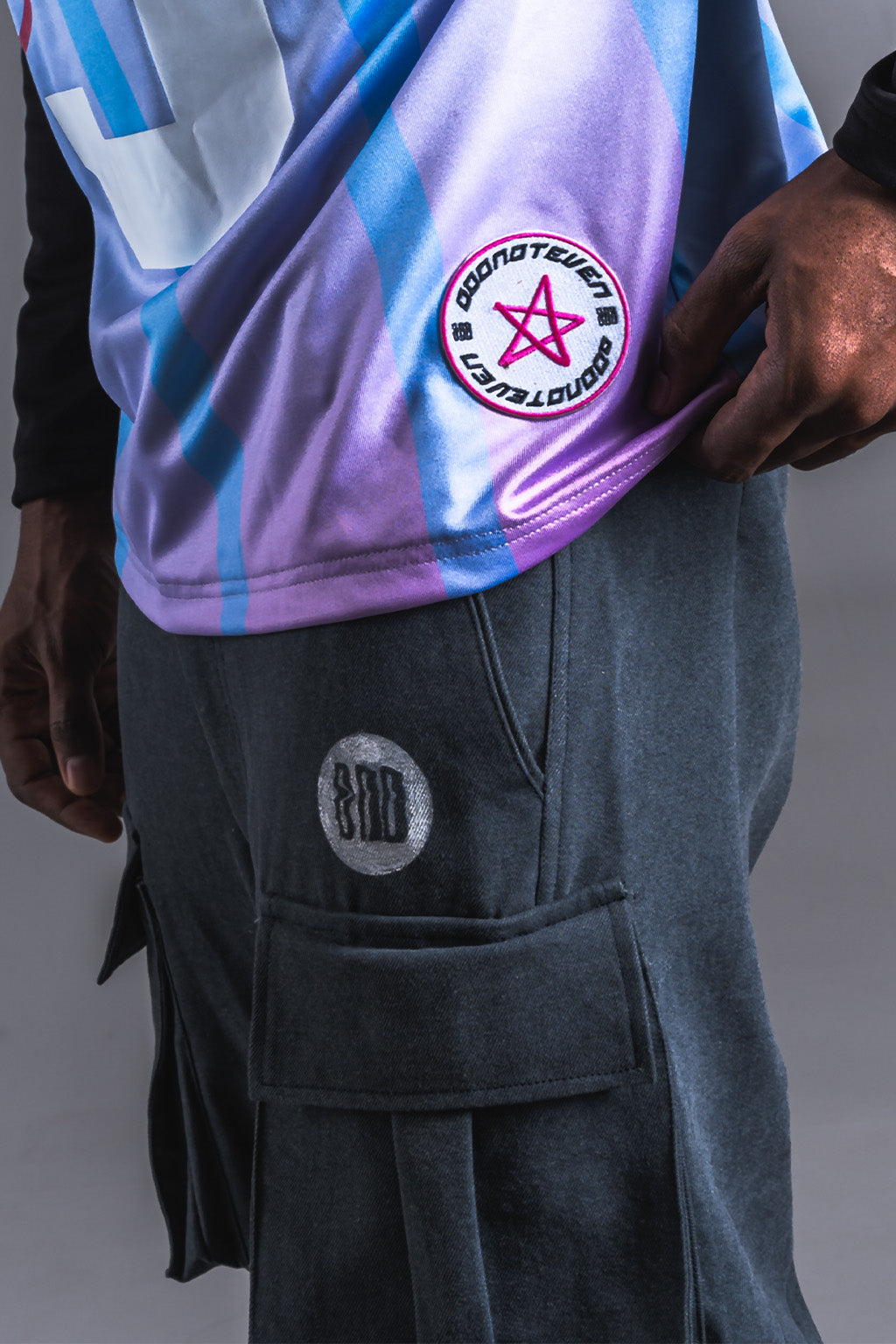 Grey Pocket-Pocket Denim