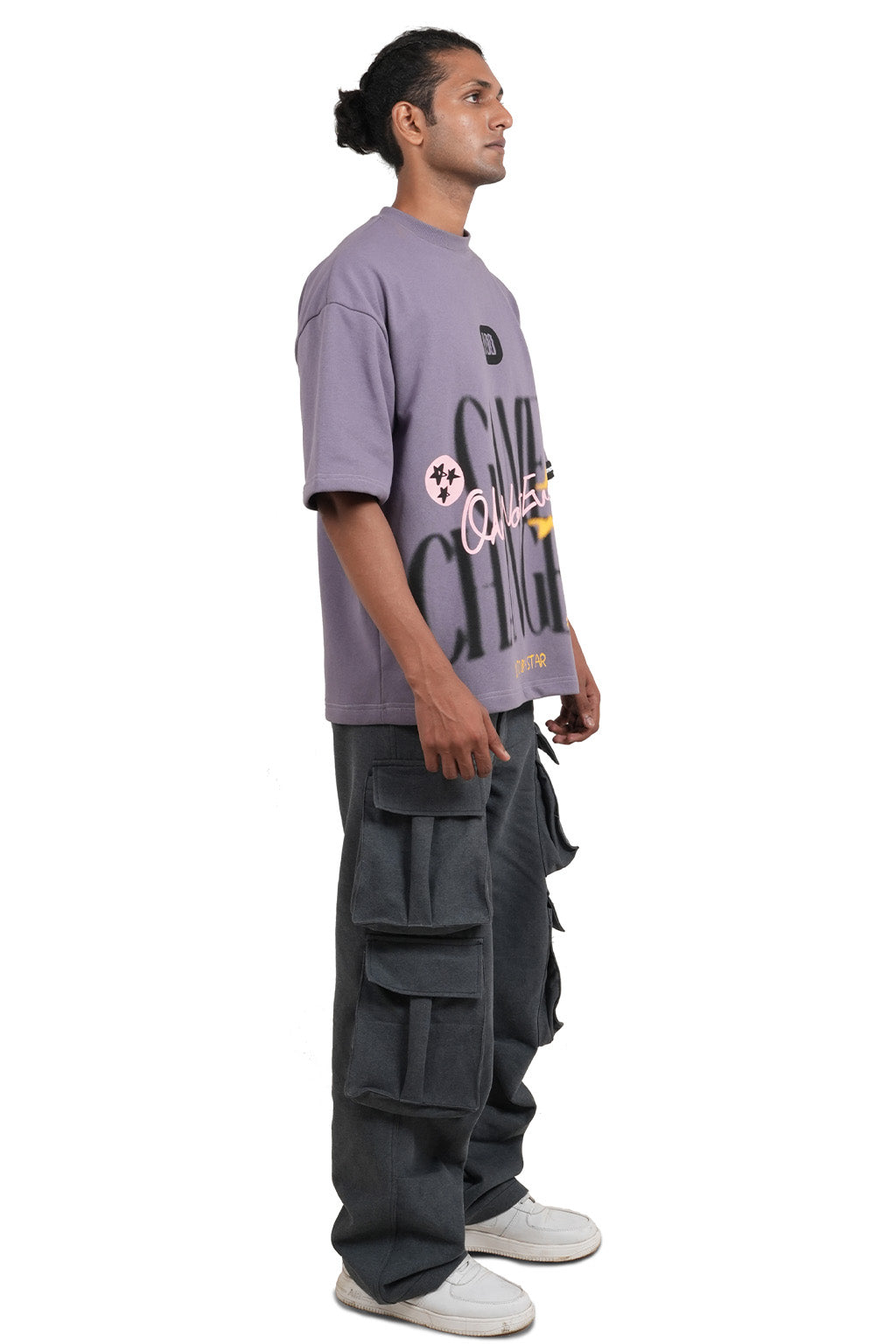 Grey Pocket-Pocket Denim