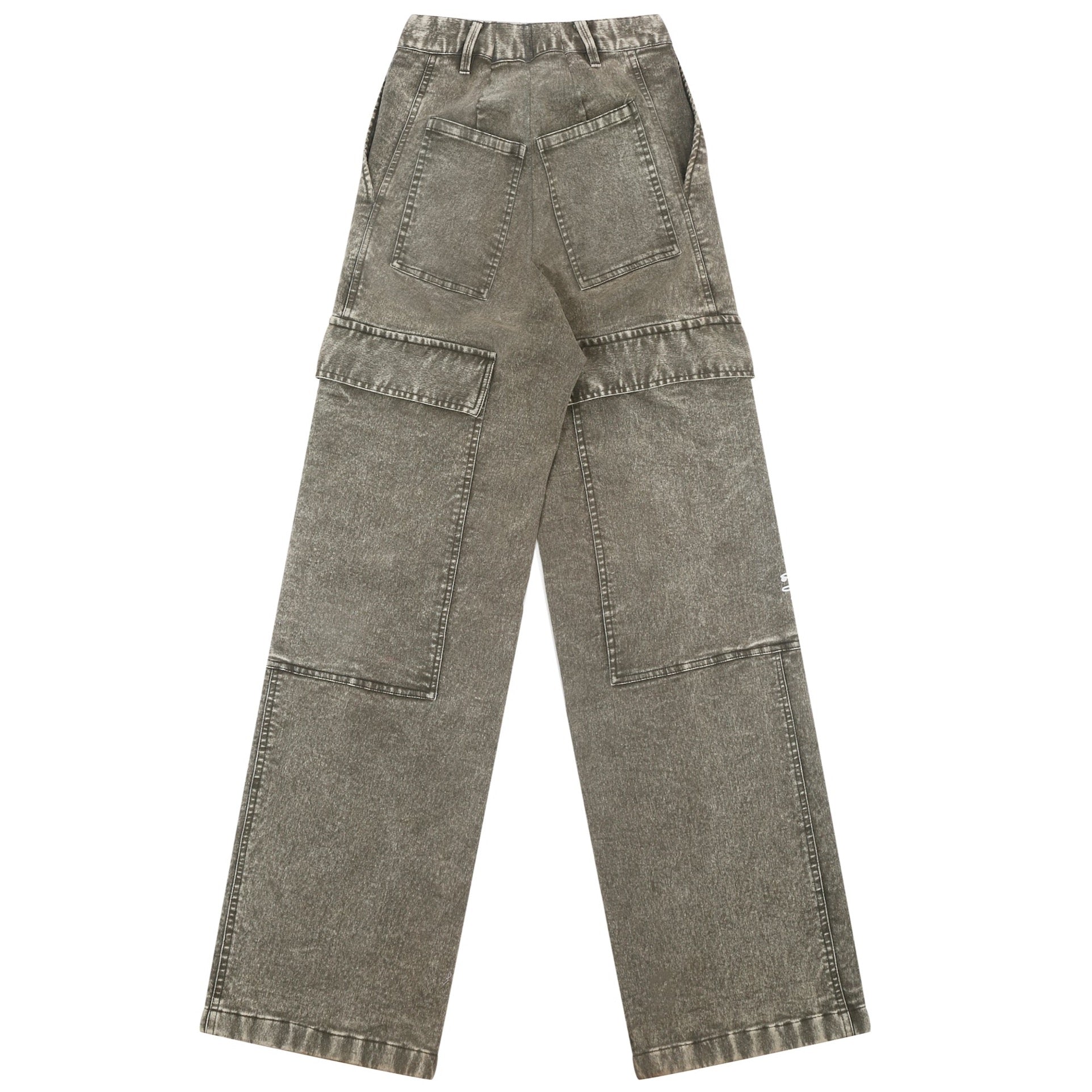 Scribble Washed Cargo Pants