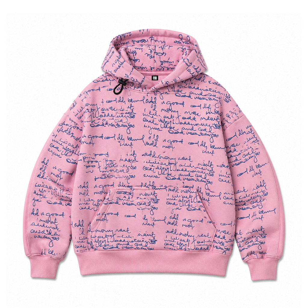 Scribble Wave Hoodie