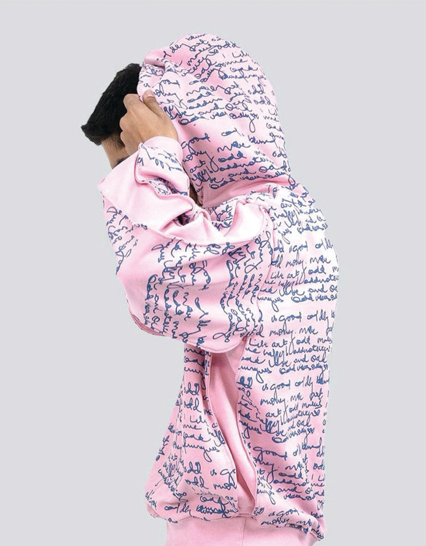 Scribble Wave Hoodie