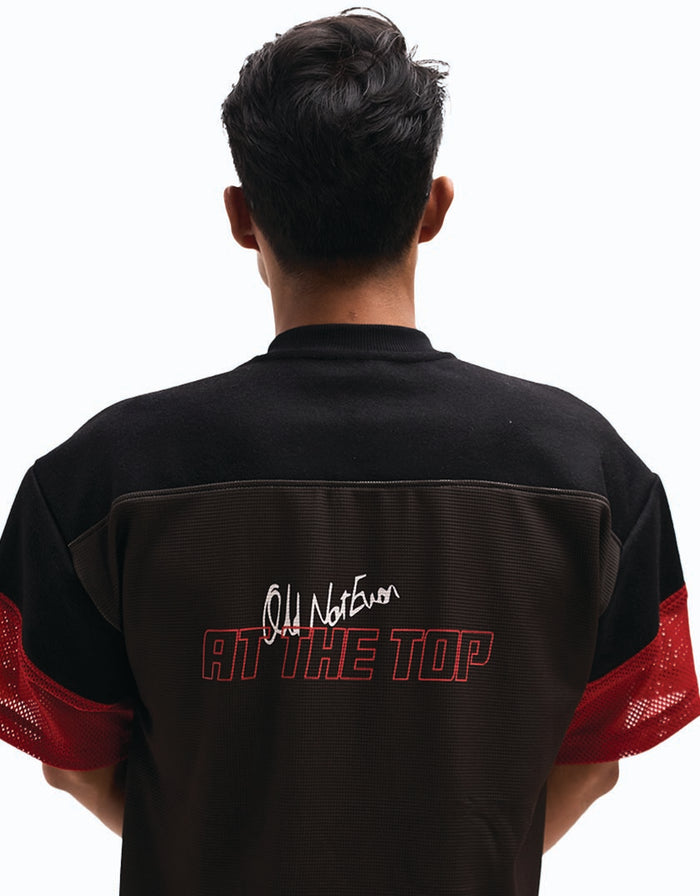 Racer Black Jersey 2.0 - relaxed fit fashion jersey, Odd Not Even streetwear