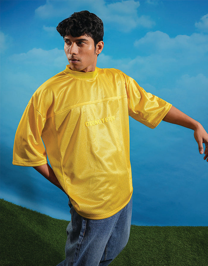 ODD Basic Jersey (Yellow) - streetwear fashion jersey in yellow
