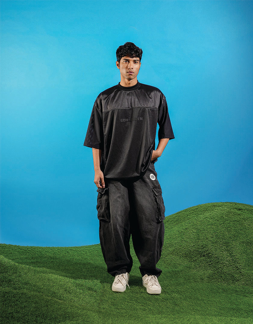 ODD Basic Black Jersey | Mens Streetwear | Odd Not Even
