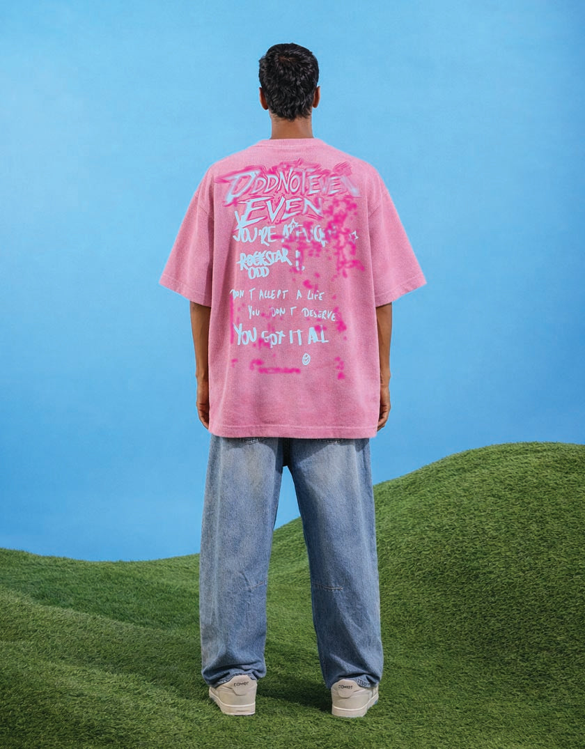 Pink Washed Tshirt