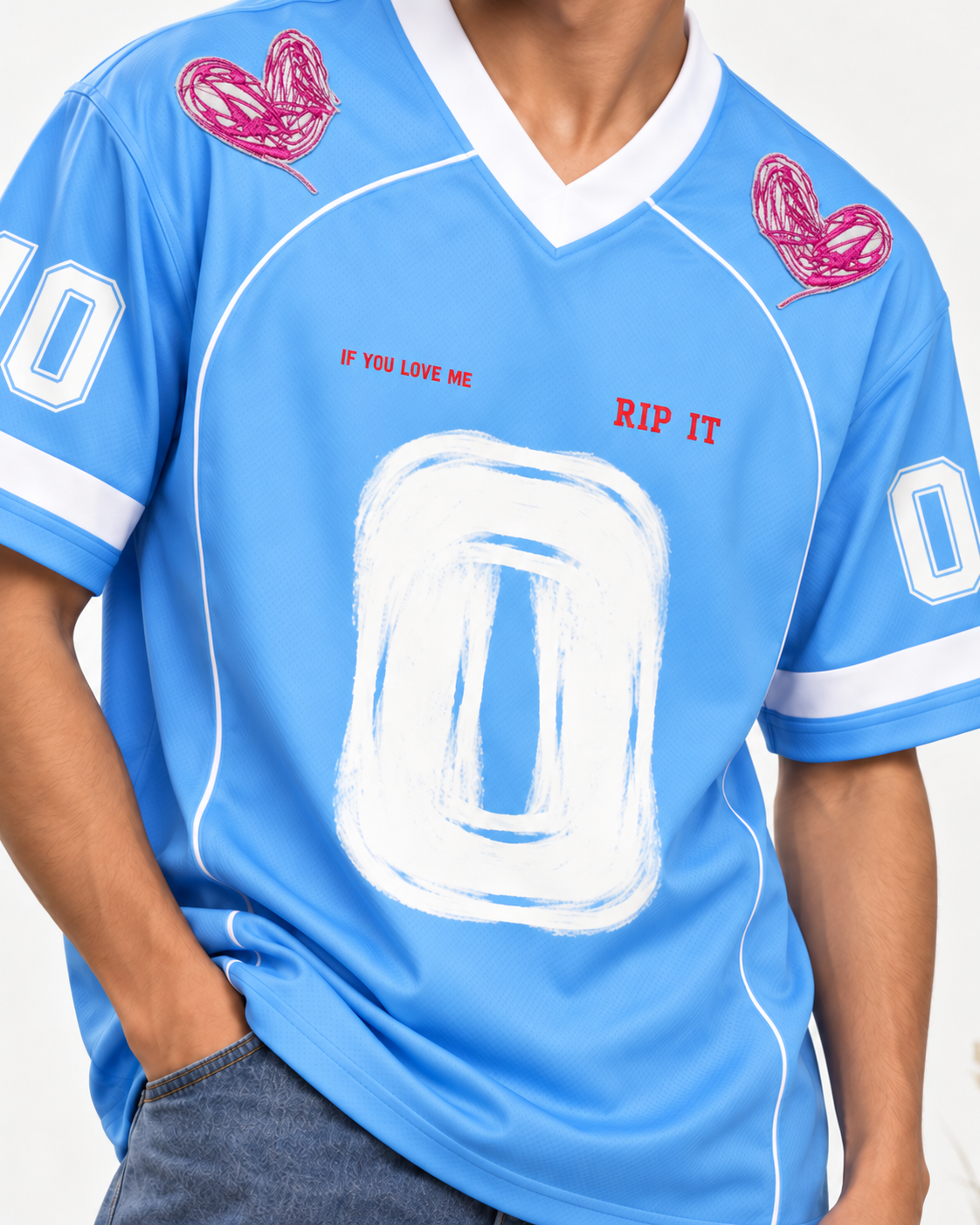 If You Love Me Jersey Blue