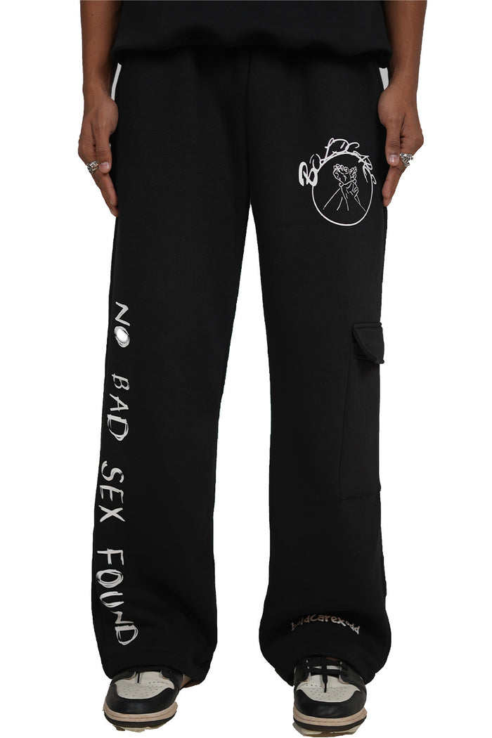 No Bad Sex Found Pants - streetwear straight fit pants for men and women