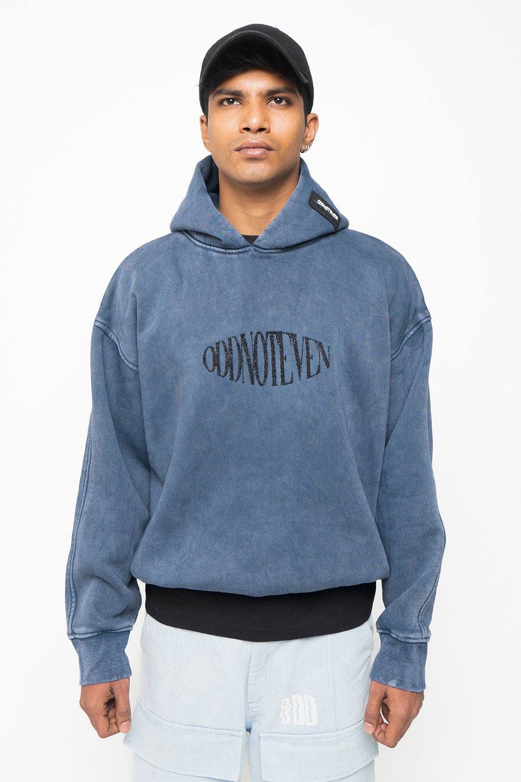 Odd Club Blue Washed Hoodie