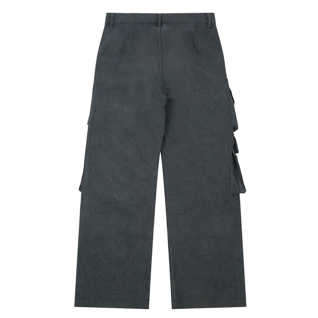 Grey Pocket-Pocket Denim