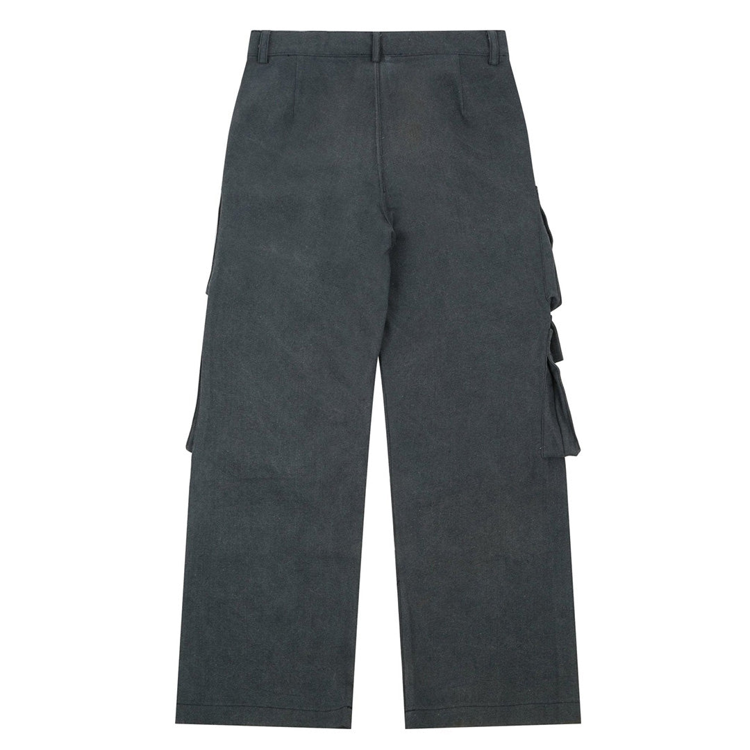Grey Pocket-Pocket Denim