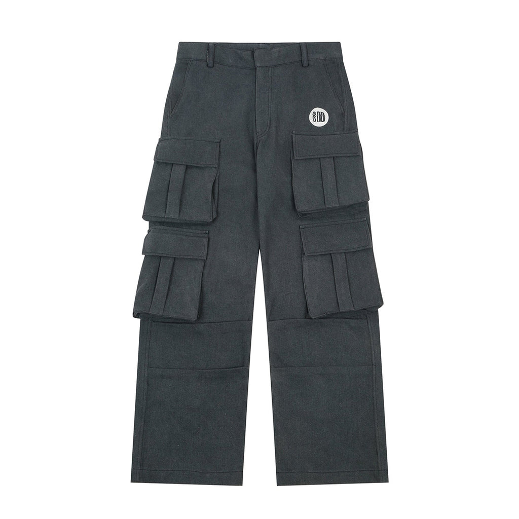 Grey Pocket-Pocket Denim