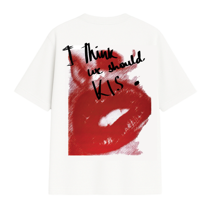 'Kiss Me' Tshirt - oversized t-shirt by Odd Not Even