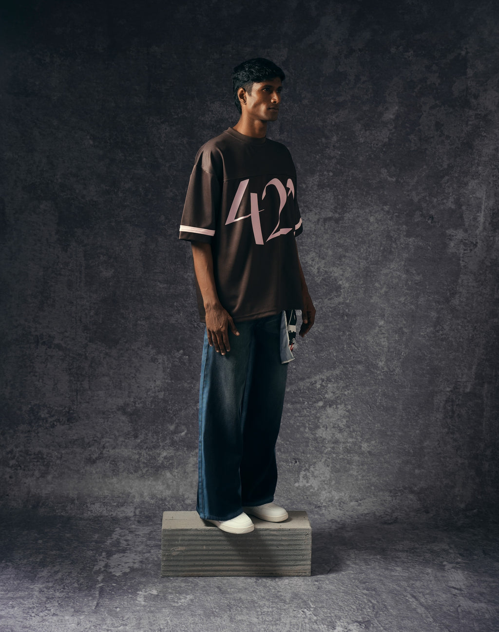 420 Brown Basic Jersey