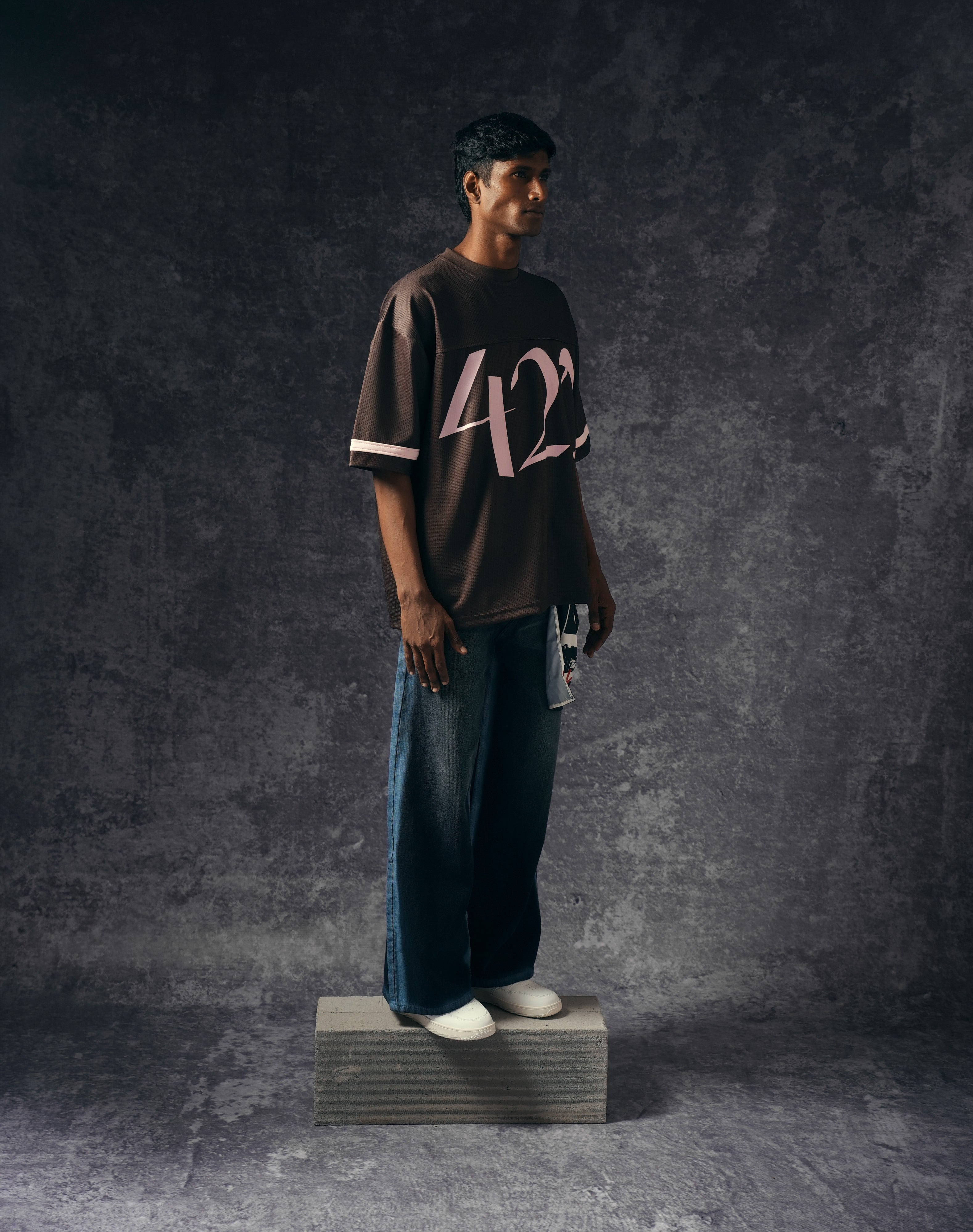 420 Brown Basic Jersey
