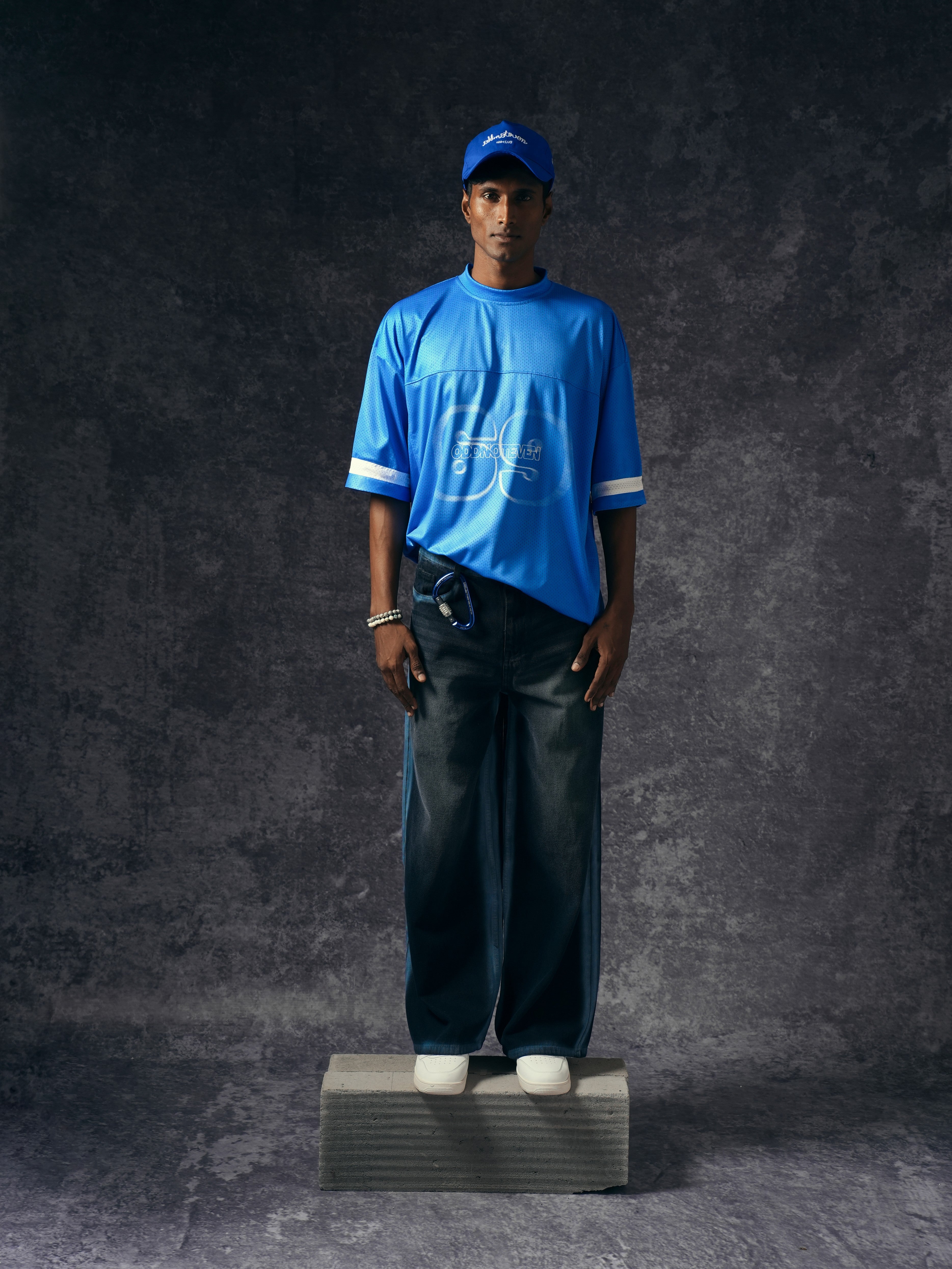 69 Blue Basic Jersey