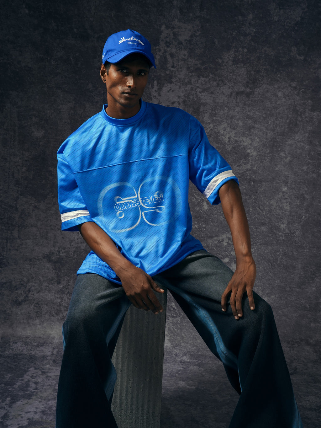 69 Blue Basic Jersey