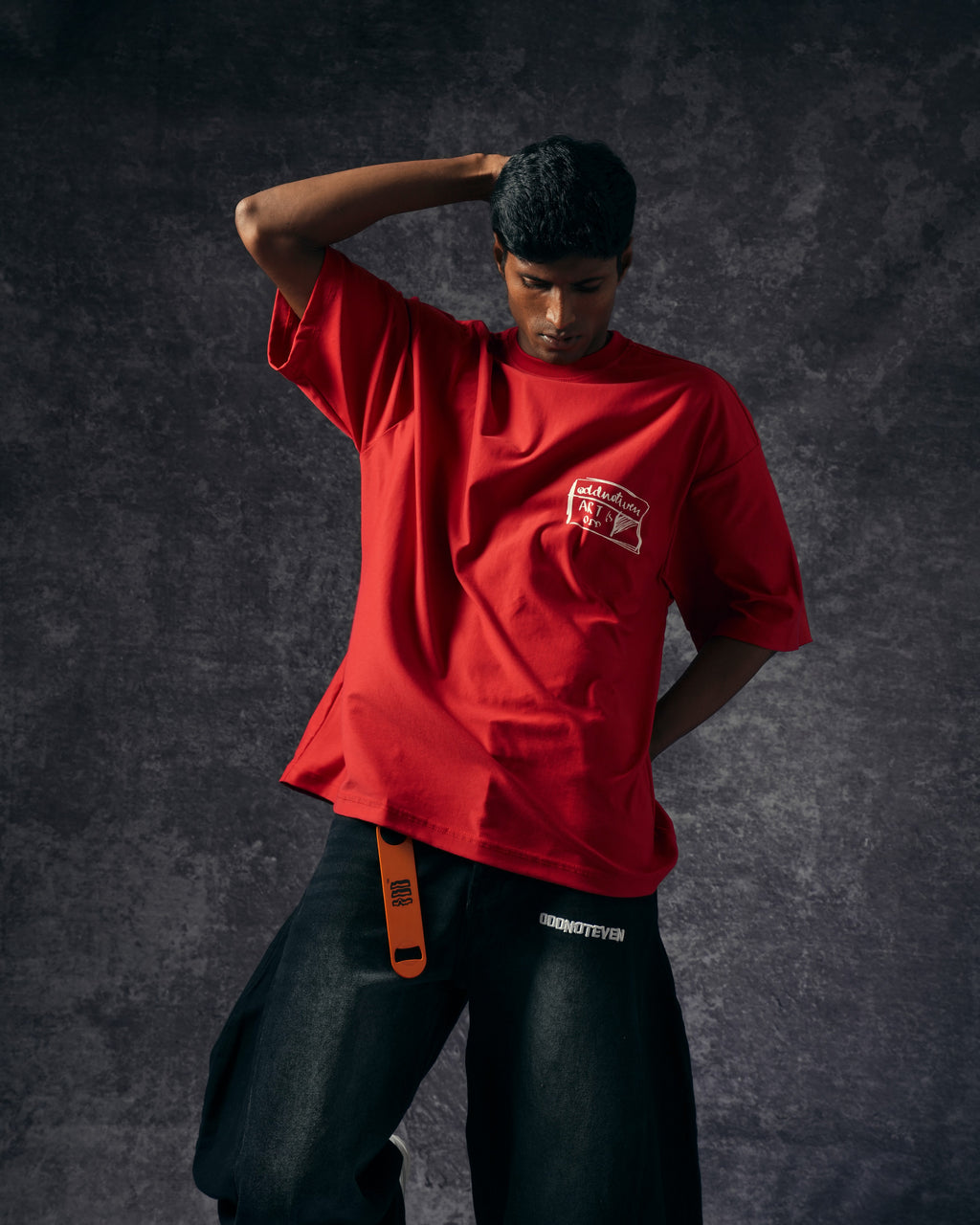 Odd Red Basic Tshirt