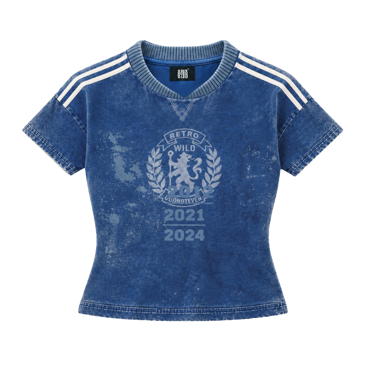 Blue Lions Retro Baby Tee
