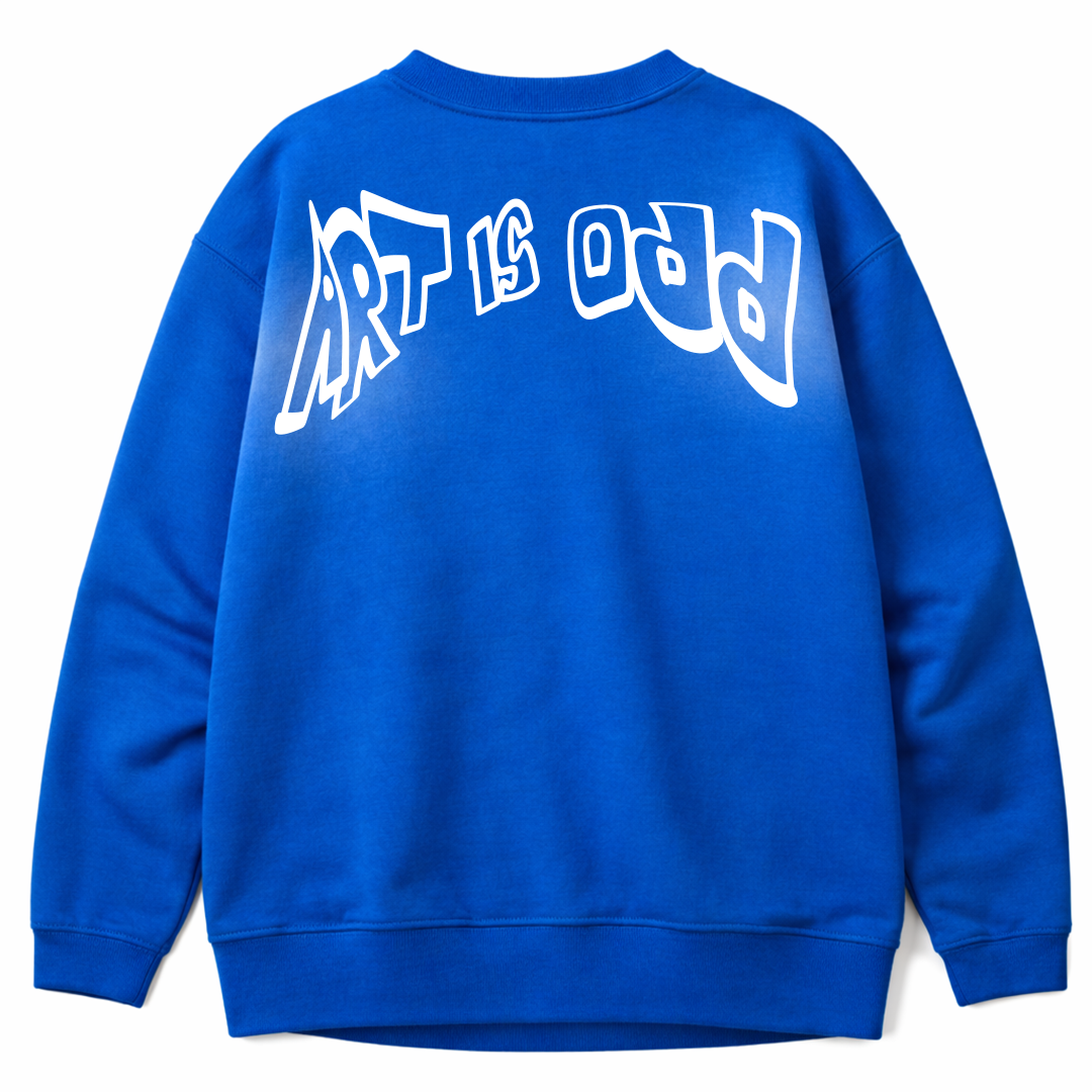 Royal Blue Spray Sweatshirt