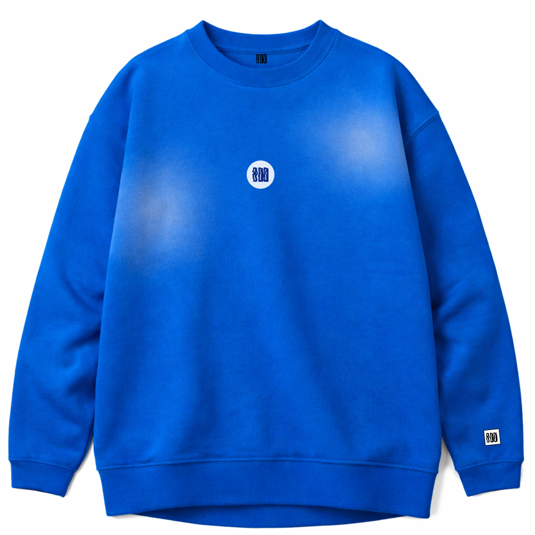 Royal Blue Spray Sweatshirt