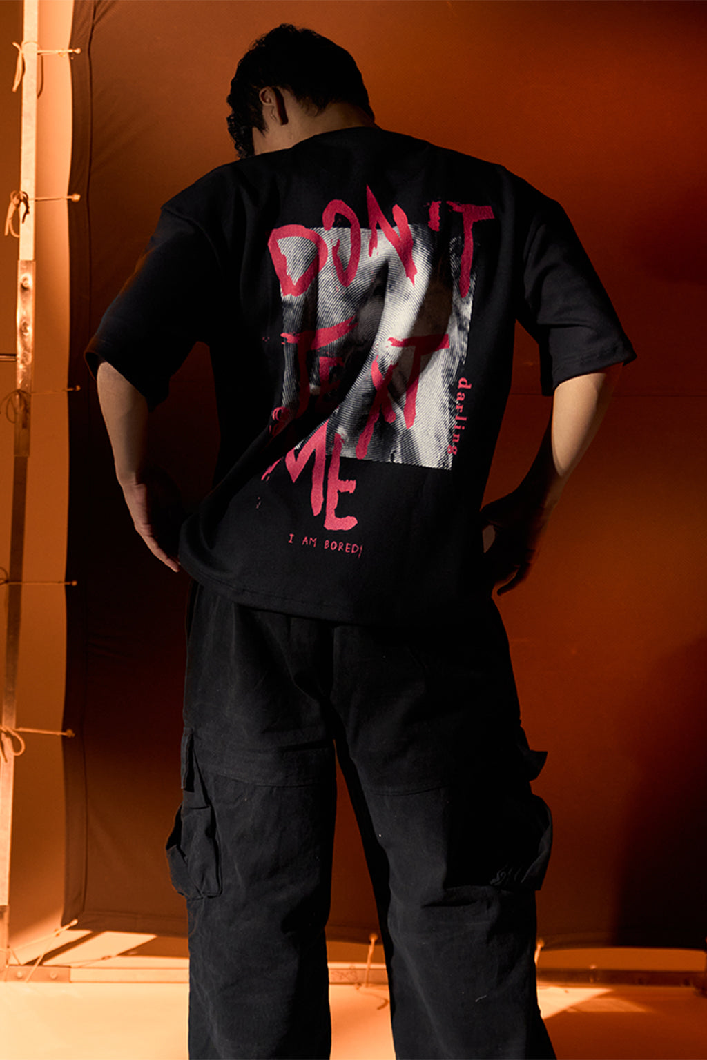 Dont Text Me Black T-Shirt
