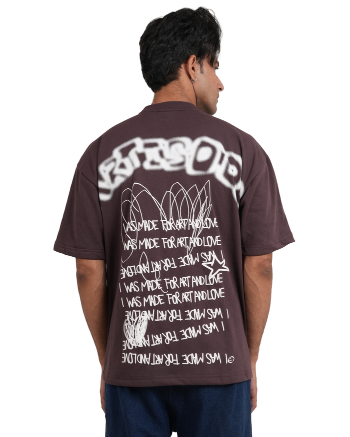 Art Is Odd Oversized T-Shirt - relaxed fit oversized t-shirt, Odd Not Even streetwear