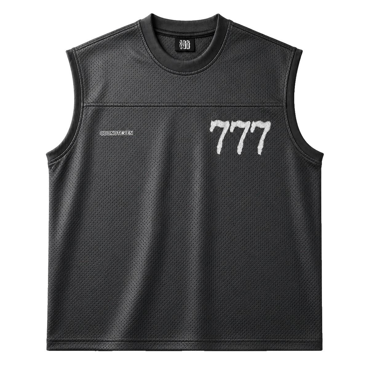 777 Grey Basic Sleeveless Jersey