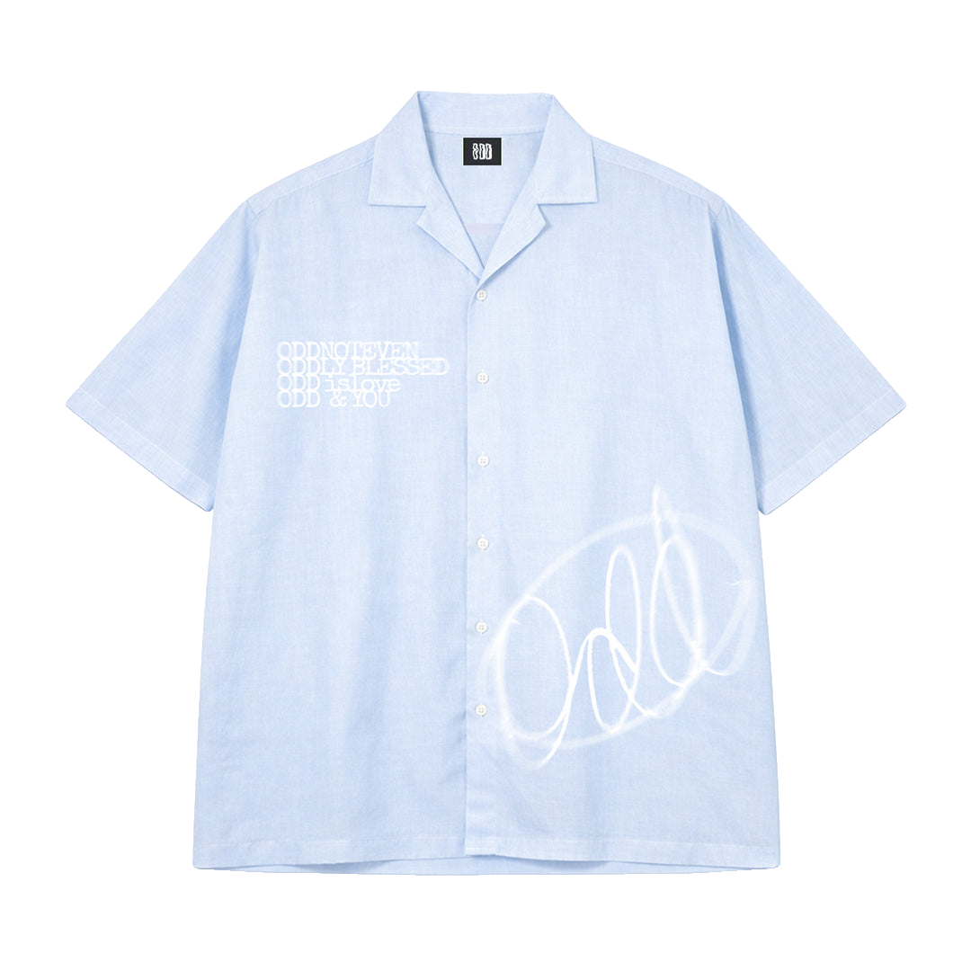 Odd Blue Linen Shirt
