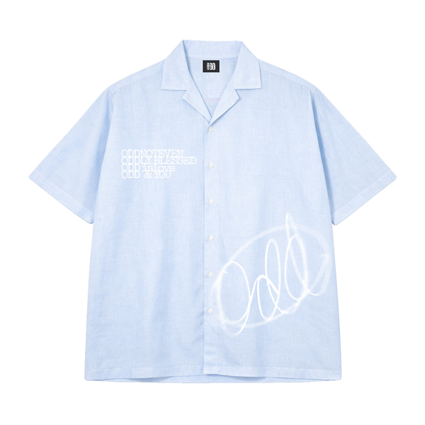 Odd Blue Linen Shirt