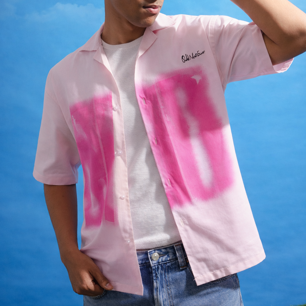 ODD Stamp Linen Shirt