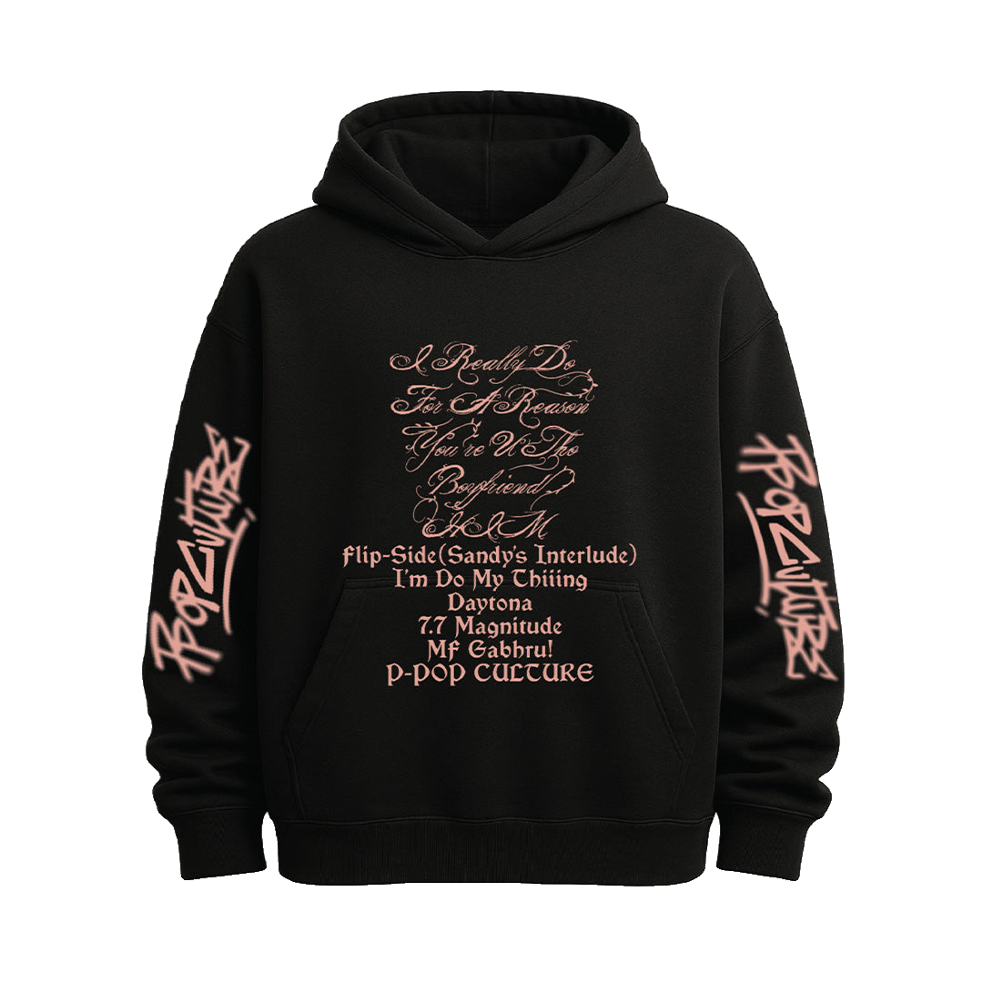 P-POP Lyrics Hoodie