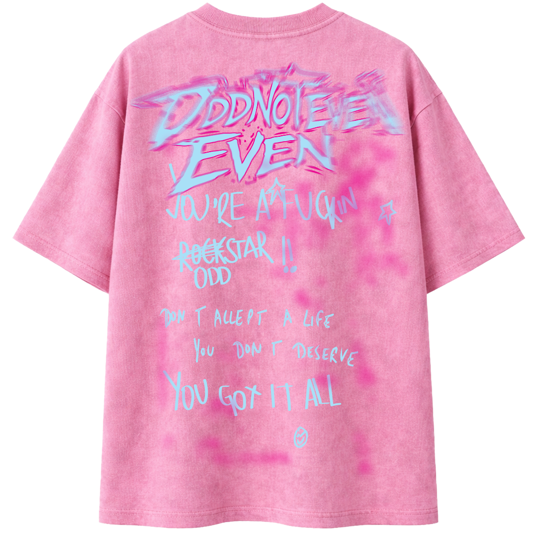 Pink Washed Tshirt