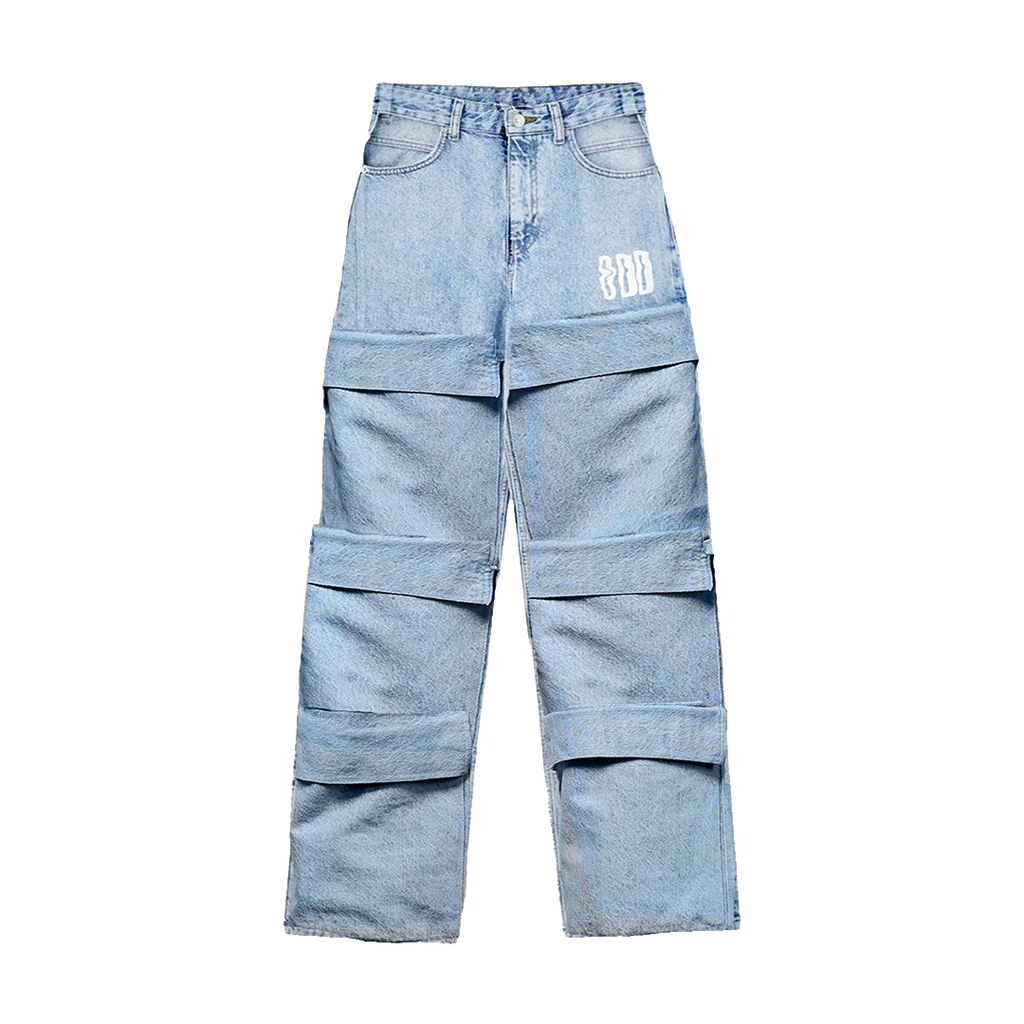 Denim Pocket Pants