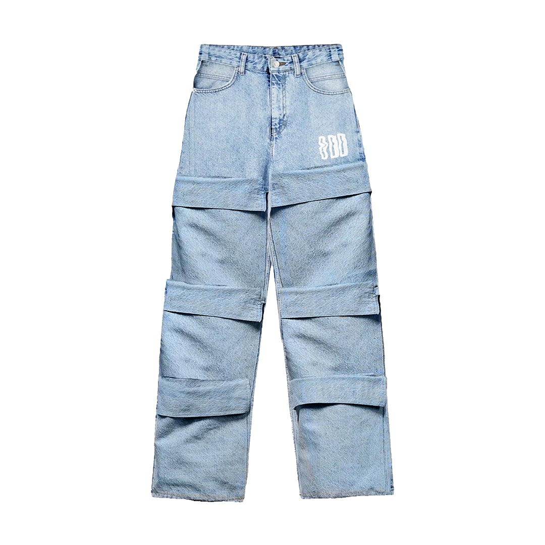 Denim Pocket Pants