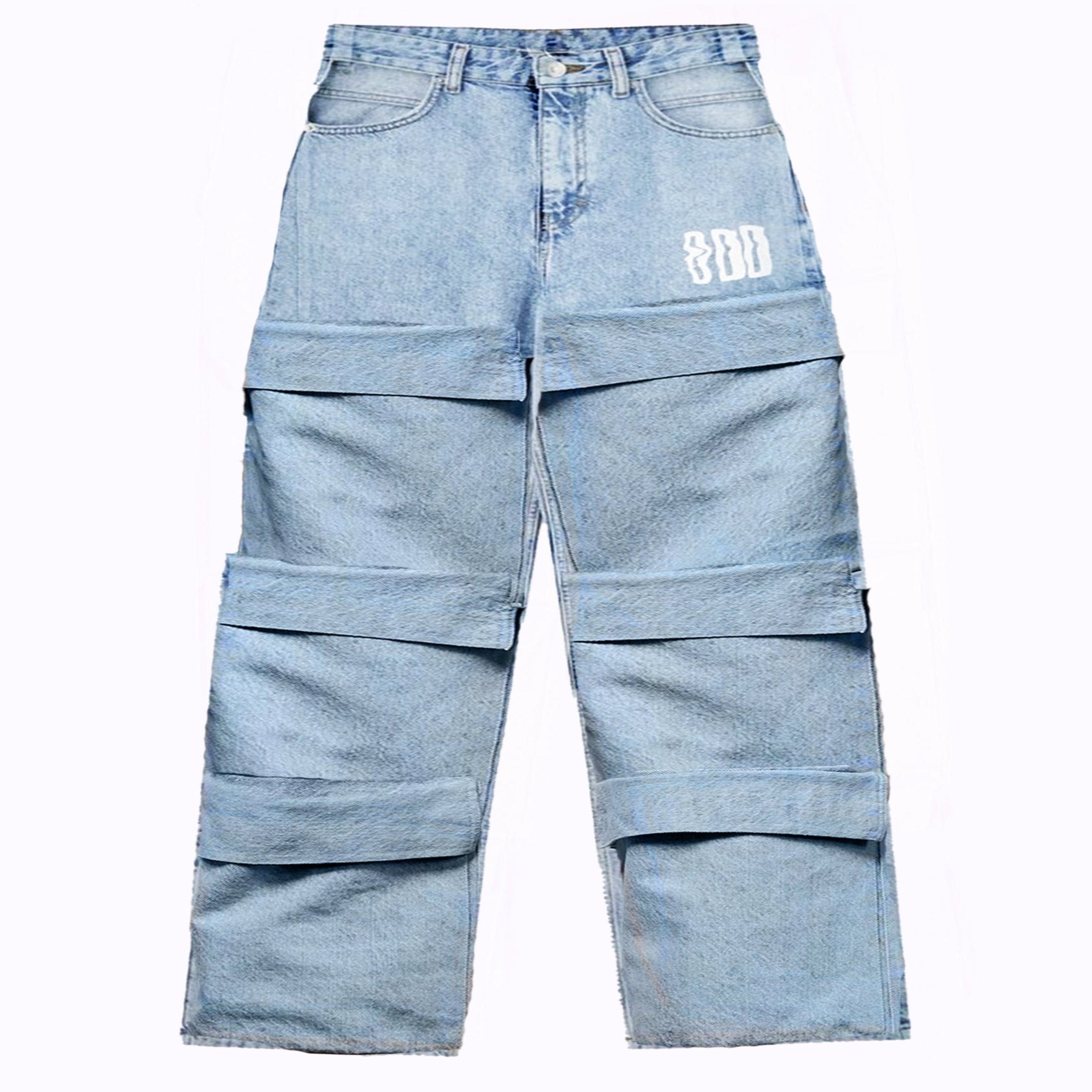 Denim Pocket Pants