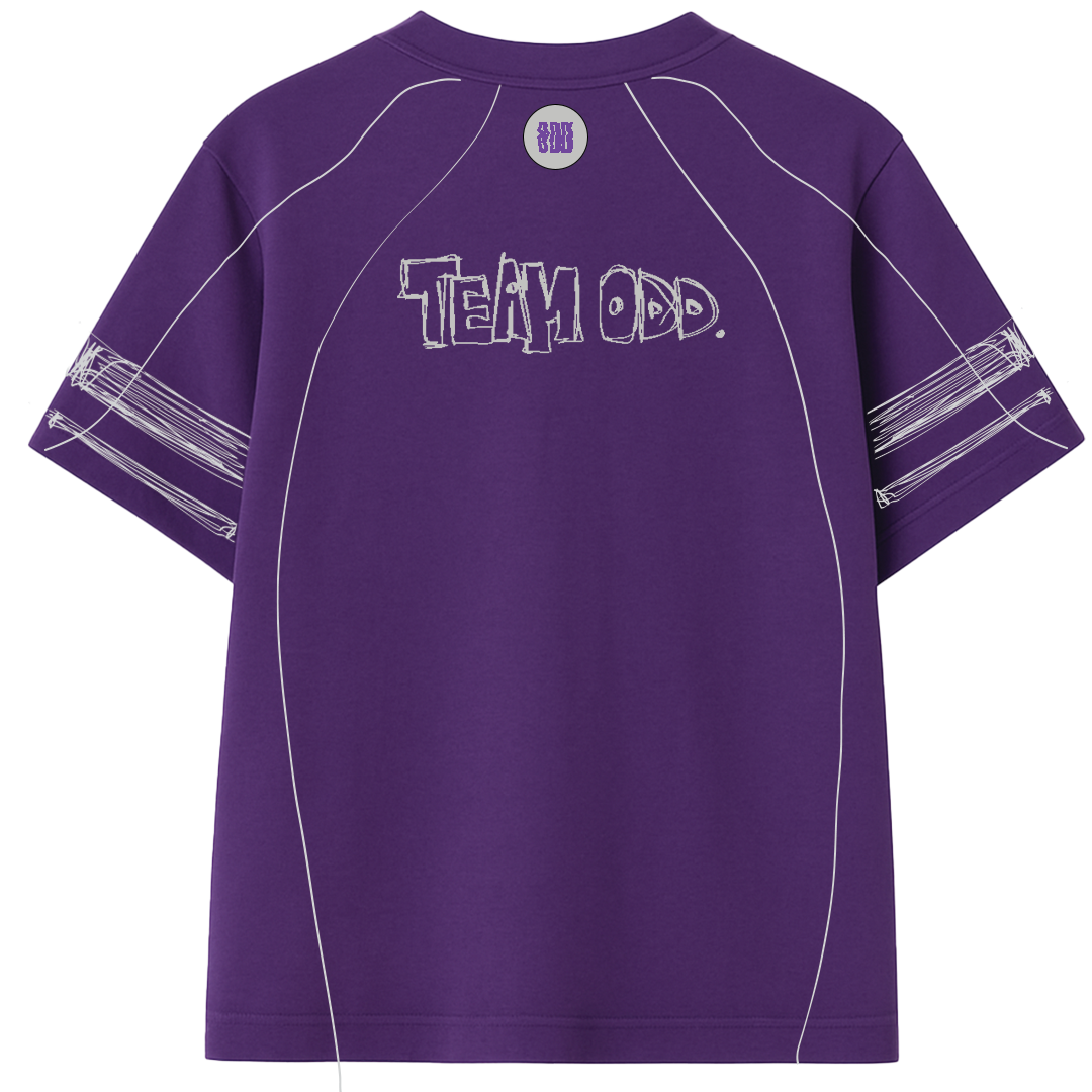 Purple Jersey Tshirt
