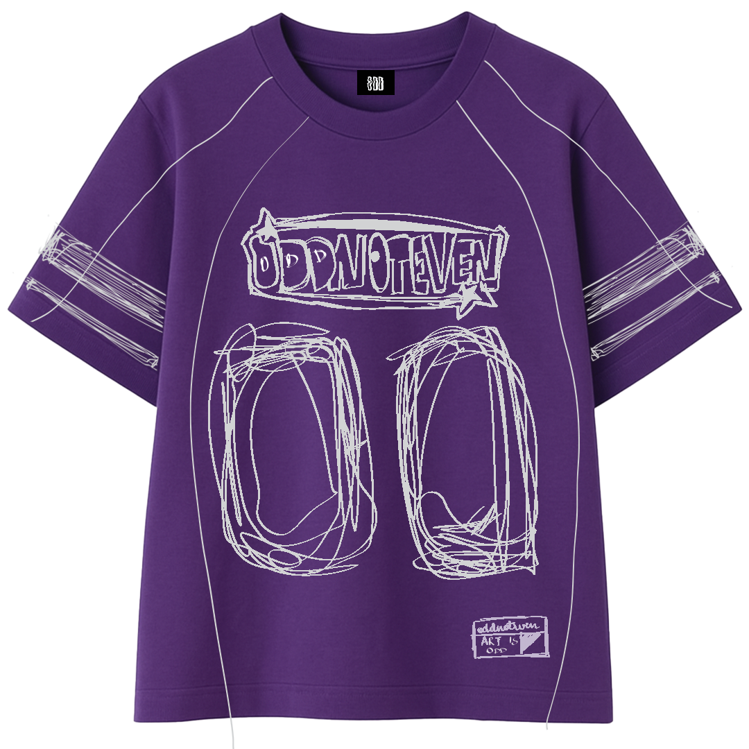 Purple Jersey Tshirt