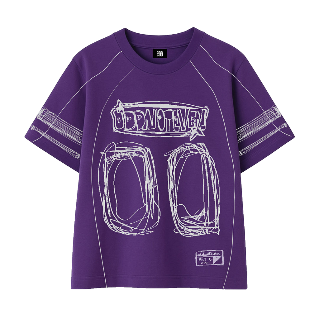 Purple Jersey Tshirt